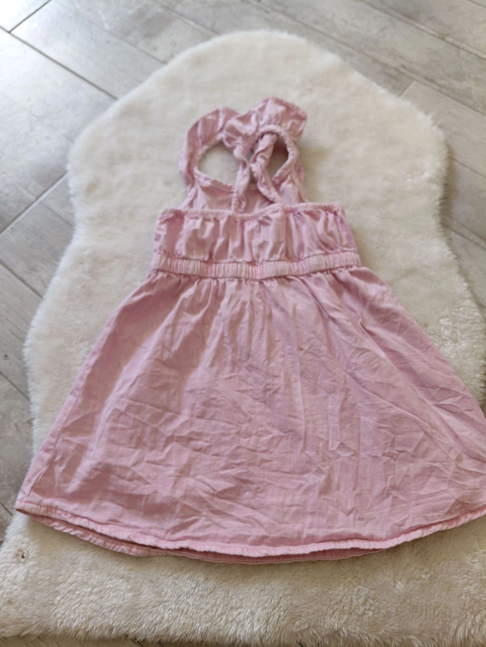 Vestido de verão rosa claro Kiabi 6 anos – photo 2